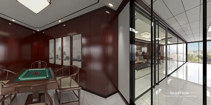 WPC Wall Cladding Design for Nanchang Commercial Space &mdash; Office 1 Focus in Donghu District, Nanchang, China - photo 8