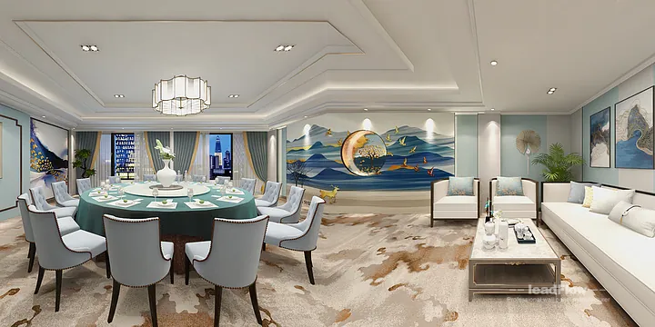 Hangzhou Commercial Space Renovation with WPC Interior Panel | 888 Idea in Hangzhou, China - photo 1