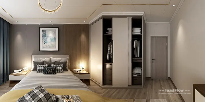 Stylish Apartment Interior in Hangzhou using WPC Interior Panel in Hangzhou, China - photo 1