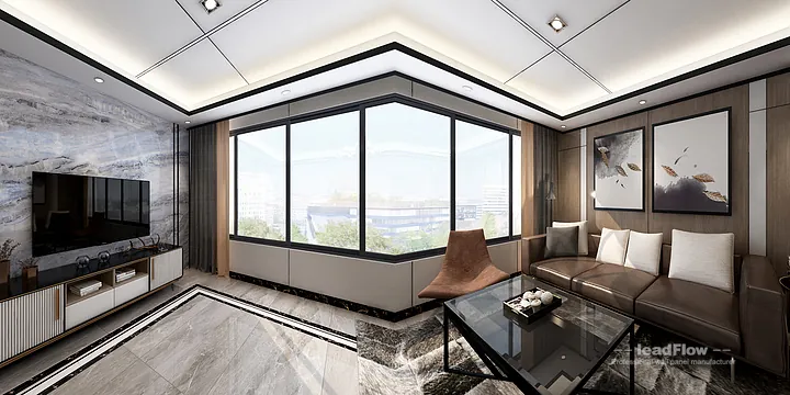 Stylish Apartment Interior in Hangzhou using WPC Interior Panel in Hangzhou, China - photo 9