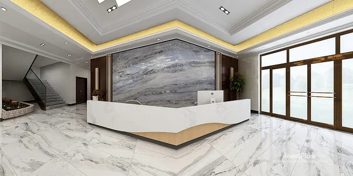 Premium WPC Wall Cladding in Hangzhou Office &mdash; wash area in Hangzhou, China