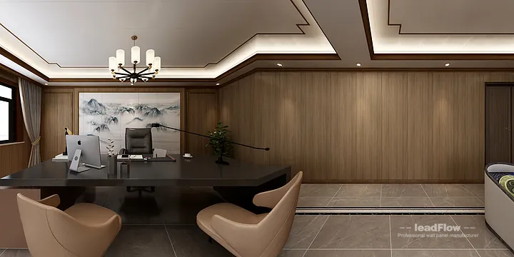 Premium WPC Wall Cladding in Hangzhou Office &mdash; wash area in Hangzhou, China - photo 11