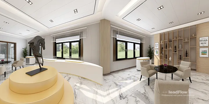 Premium WPC Wall Cladding in Hangzhou Office &mdash; wash area in Hangzhou, China - photo 2