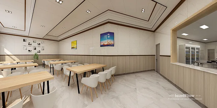 Premium WPC Wall Cladding in Hangzhou Office &mdash; wash area in Hangzhou, China - photo 3