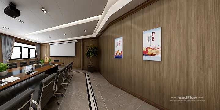 Premium WPC Wall Cladding in Hangzhou Office &mdash; wash area in Hangzhou, China - photo 9