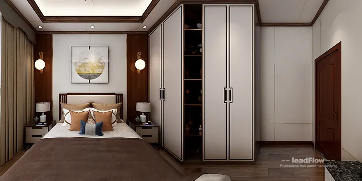 Elegant Apartment Interior in Hangzhou using WPC Cladding in Hangzhou, China - photo 2