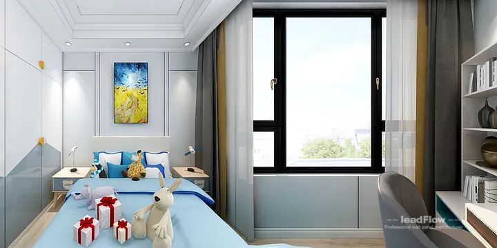 Elegant Apartment Interior in Hangzhou using WPC Cladding in Hangzhou, China - photo 4