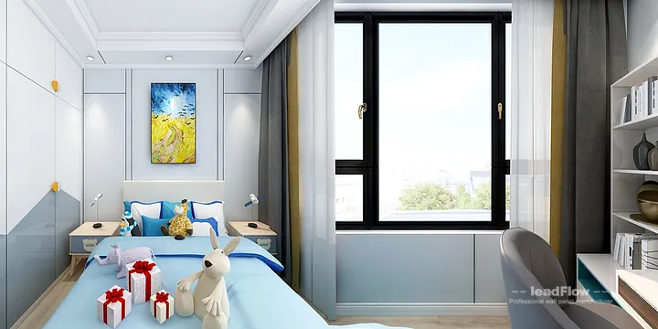 Elegant Apartment Interior in Hangzhou using WPC Cladding in Hangzhou, China - photo 5