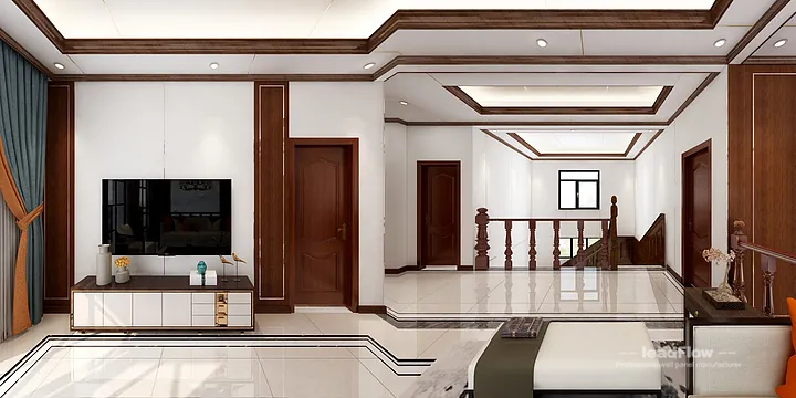 Elegant Apartment Interior in Hangzhou using WPC Cladding in Hangzhou, China - photo 6