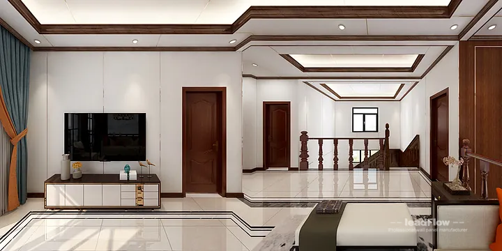 Elegant Apartment Interior in Hangzhou using WPC Cladding in Hangzhou, China - photo 8