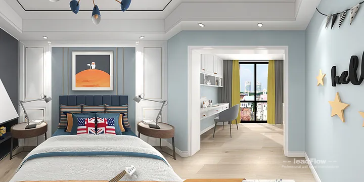 Hangzhou Apartment Interior with WPC Wall Panel &mdash; Balcony Accent in Hangzhou, China - photo 12