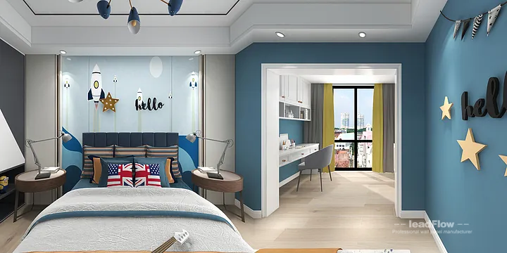 Hangzhou Apartment Interior with WPC Wall Panel &mdash; Balcony Accent in Hangzhou, China - photo 13