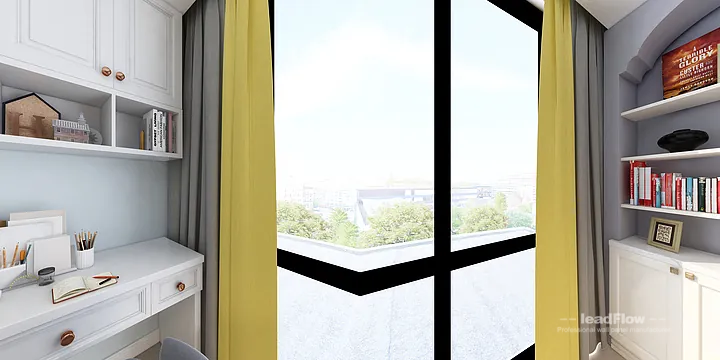 Hangzhou Apartment Interior with WPC Wall Panel &mdash; Balcony Accent in Hangzhou, China - photo 14