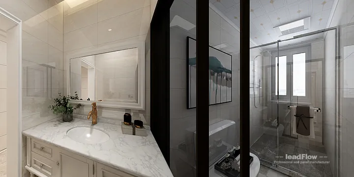 Hangzhou Apartment Interior with WPC Wall Panel &mdash; Balcony Accent in Hangzhou, China - photo 3