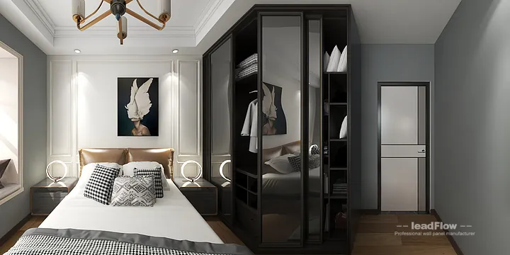 Hangzhou Apartment Interior with WPC Wall Panel &mdash; Balcony Accent in Hangzhou, China - photo 6