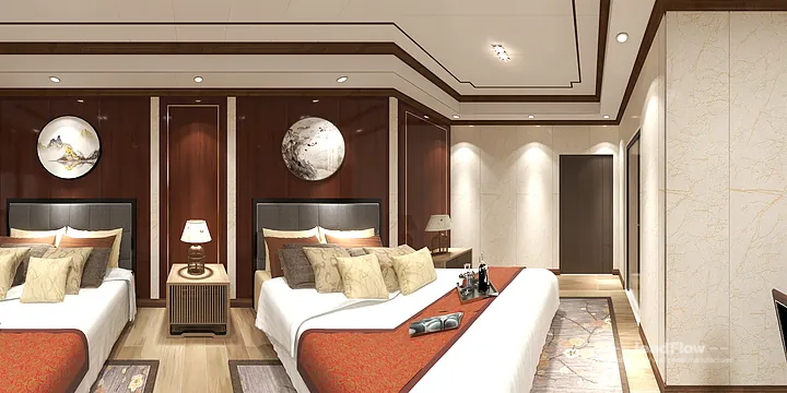 WPC Wall Panel Apartment Inspiration in Hangzhou &mdash; Stylish Design in Hangzhou, China
