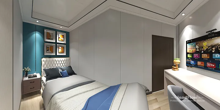 WPC Wall Panel Apartment Inspiration in Hangzhou &mdash; Stylish Design in Hangzhou, China - photo 1