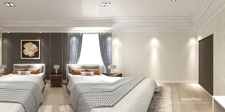 WPC Wall Panel Apartment Inspiration in Hangzhou &mdash; Stylish Design in Hangzhou, China - photo 2