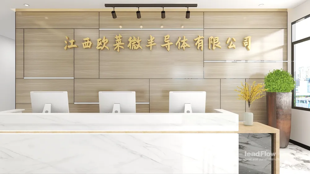 Hangzhou Interior Project Renovation with WPC Interior Panel | foyer Idea in Hangzhou, China - photo 2