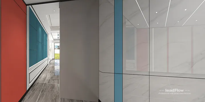 WPC Wall Cladding Ideas for Hangzhou Commercial Space | Showroom 2 Design in Hangzhou, China - photo 3