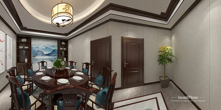 WPC Cladding Design for Hangzhou Commercial Space &mdash; mahjong room Focus in Hangzhou, China - photo 3