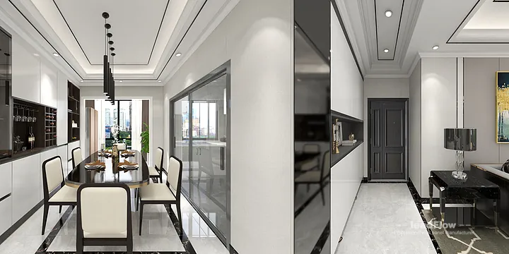 Stylish Apartment in Nanchang Featuring WPC Interior Panel in Donghu District, Nanchang, China - photo 6