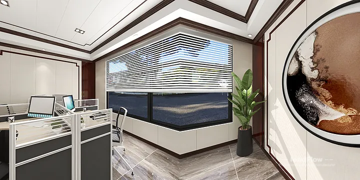 Warm Interior Project in Hangzhou Featuring WPC Wall Panel in Hangzhou, China
