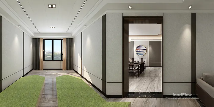 Warm Commercial Space Interior in Nanchang using WPC Wall Cladding in Donghu District, Nanchang, China - photo 10
