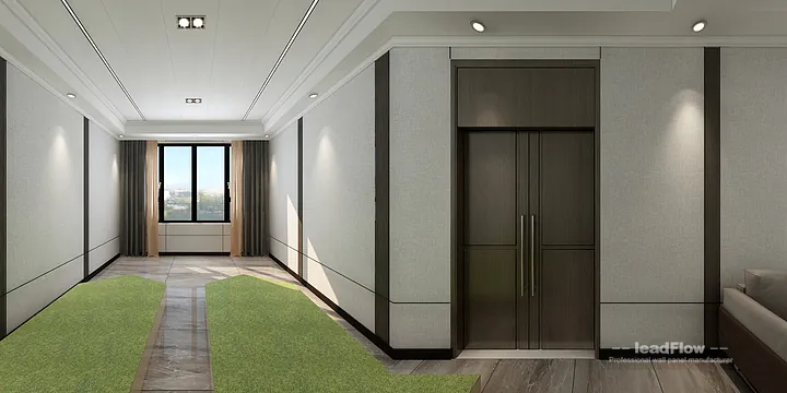 Warm Commercial Space Interior in Nanchang using WPC Wall Cladding in Donghu District, Nanchang, China - photo 11