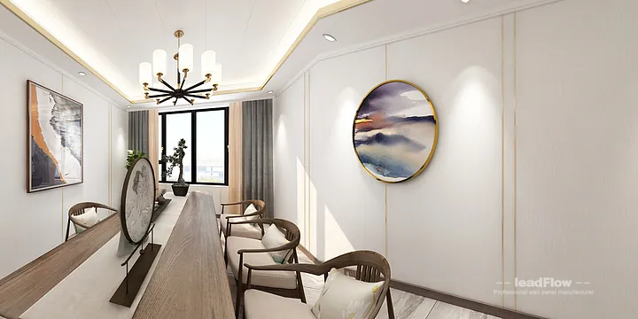 Warm Commercial Space Interior in Nanchang using WPC Wall Cladding in Donghu District, Nanchang, China - photo 21