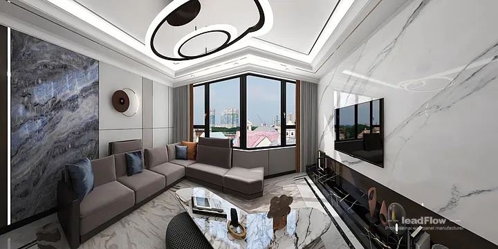 Warm Commercial Space Interior in Nanchang using WPC Wall Cladding in Donghu District, Nanchang, China - photo 23