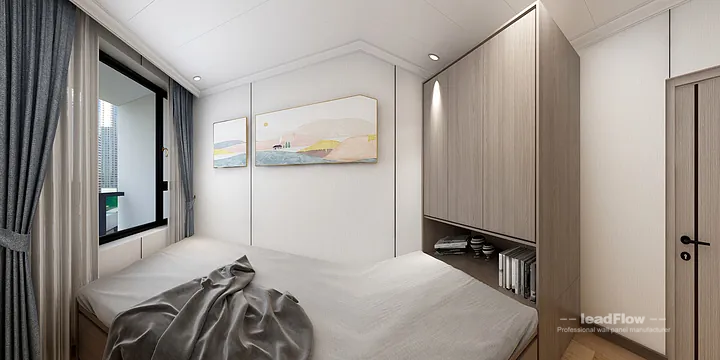 Warm Commercial Space Interior in Nanchang using WPC Wall Cladding in Donghu District, Nanchang, China - photo 37