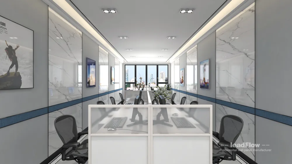 Warm Commercial Space Interior in Nanchang using WPC Wall Cladding in Donghu District, Nanchang, China - photo 49