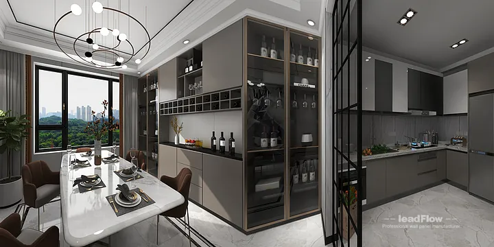 Warm Commercial Space Interior in Nanchang using WPC Wall Cladding in Donghu District, Nanchang, China - photo 53
