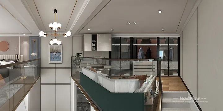 WPC Wall Cladding Transformation: Hangzhou Apartment with bedroom Walls in Hangzhou, China - photo 4