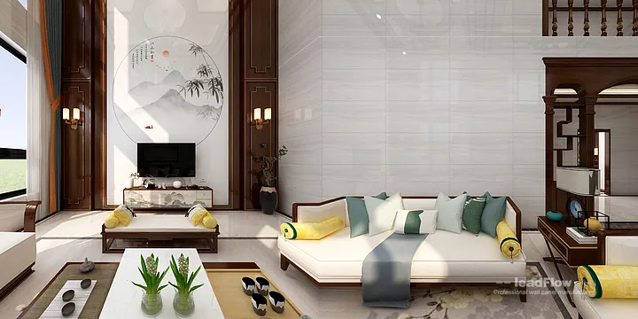 Hangzhou Apartment Renovation with WPC Interior Panel | Master Bedroom Idea in Hangzhou, China