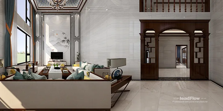 Hangzhou Apartment Renovation with WPC Interior Panel | Master Bedroom Idea in Hangzhou, China - photo 12