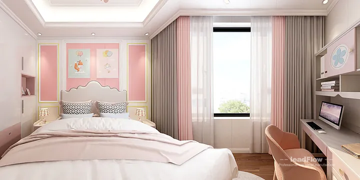 Hangzhou Apartment Renovation with WPC Interior Panel | Master Bedroom Idea in Hangzhou, China - photo 14