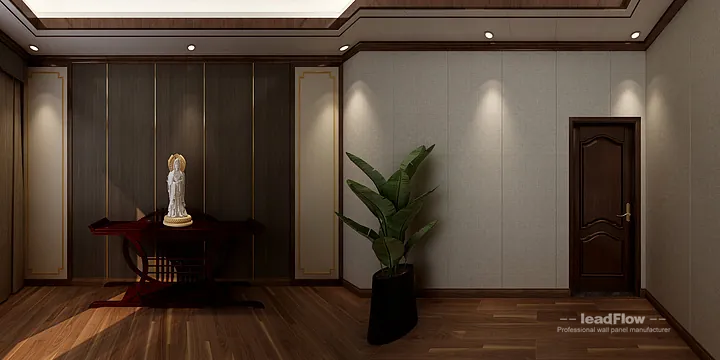 Hangzhou Apartment Renovation with WPC Interior Panel | Master Bedroom Idea in Hangzhou, China - photo 17