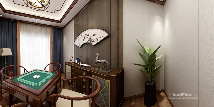 Hangzhou Apartment Renovation with WPC Interior Panel | Master Bedroom Idea in Hangzhou, China - photo 24