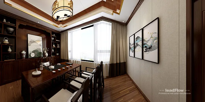 Hangzhou Apartment Renovation with WPC Interior Panel | Master Bedroom Idea in Hangzhou, China - photo 34