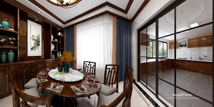 Hangzhou Apartment Renovation with WPC Interior Panel | Master Bedroom Idea in Hangzhou, China - photo 43