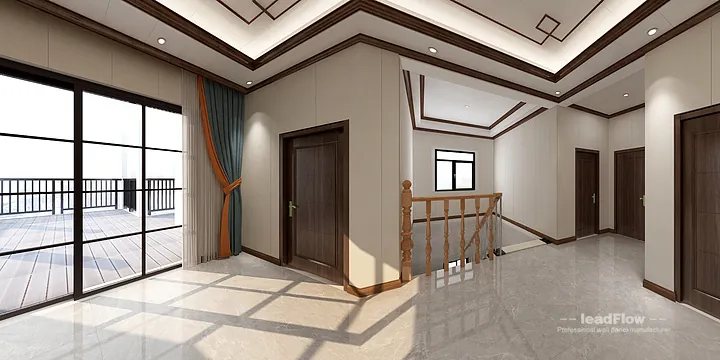 Hangzhou Apartment Renovation with WPC Interior Panel | Master Bedroom Idea in Hangzhou, China - photo 9