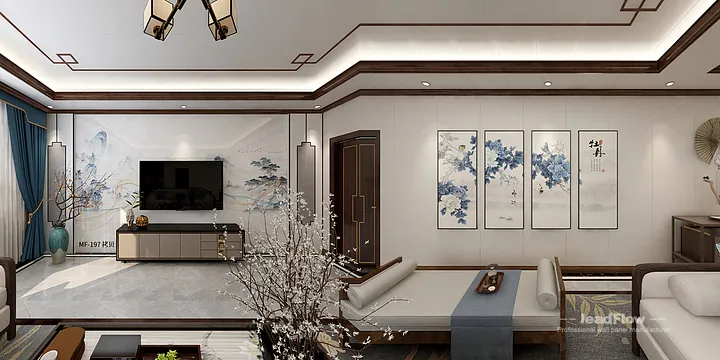 Hangzhou Apartment Makeover with WPC Wall Panel | Stylish Wood Grain in Hangzhou, China