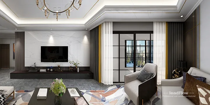 Hangzhou Apartment Makeover with WPC Cladding | Stylish Wood Grain in Hangzhou, China