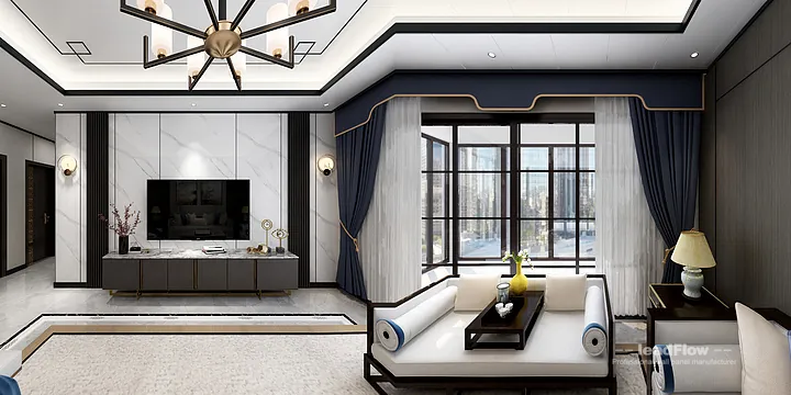 Hangzhou Apartment with WPC Interior Panel &mdash; Stylish in Hangzhou, China - photo 1