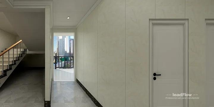 Hangzhou Apartment Renovation with WPC Wall Panel | Master Bedroom Idea in Hangzhou, China - photo 1