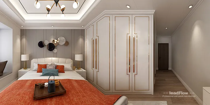 Hangzhou Apartment with WPC Cladding &mdash; Secondary Bedroom Feature in Hangzhou, China - photo 11