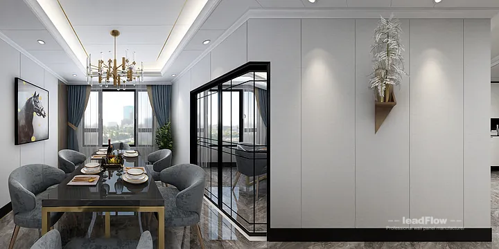 Hangzhou Apartment with WPC Cladding &mdash; Secondary Bedroom Feature in Hangzhou, China - photo 17