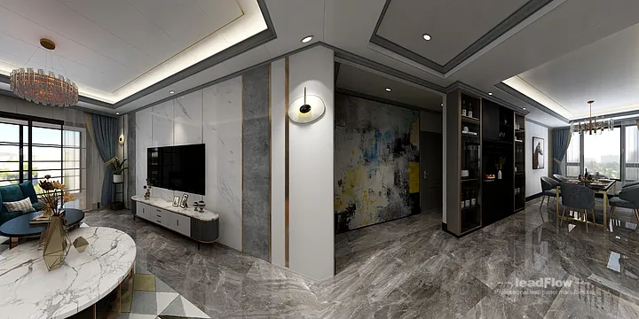 Hangzhou Apartment with WPC Cladding &mdash; Secondary Bedroom Feature in Hangzhou, China - photo 18